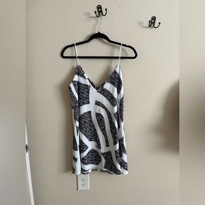 Abstract Mini Dress